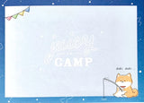 Kamio Juicy Camp Dinosaur Mini Memo Pad