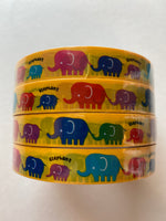 Mind Wave Elephants Deco Tape