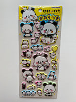 Kamio Mochi Mochi Panda Puffy Sticker Sheet