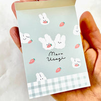 Crux Maru Usagi Rabbit Mini Memo Pad