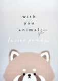 Kamio With You Animal Red Panda Mini Memo Pad