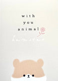 Kamio With You Animal Hamster Mini Memo Pad