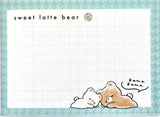 Kamio Petit Kuma Life Mini Memo Pad