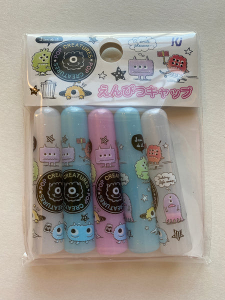 Kamio Pop Creatures Pencil Caps