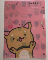 San-x Iiwaken Shiba Inu Rare A4 File Folder