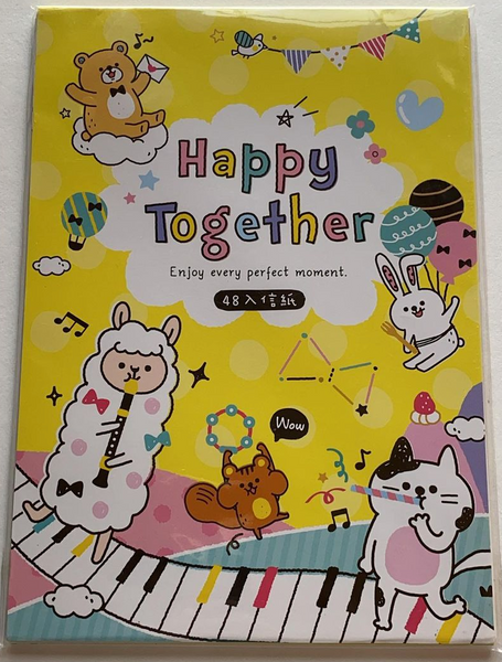 Happy Together Letter Pad