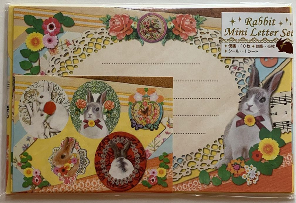 Rabbit Mini Letter Set