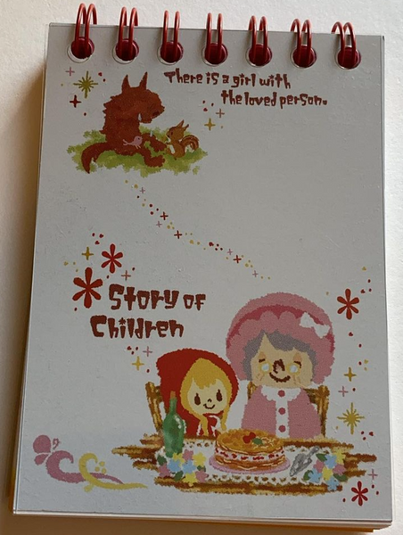 Crux Fairy Tale Vintage Spiral Mini Memo Pad