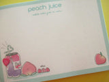 Q-Lia Peach Juice Mini Memo Pad