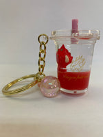 Fruit Boba Floaty Water Key Charms